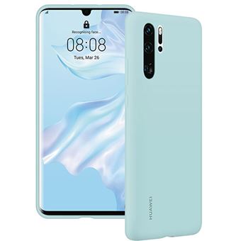 Capa Silicone Huawei para P30 Pro - Azul Claro