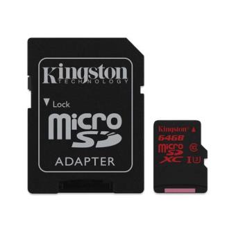 Kingston microSDXC 64GB 90MB/s Classe 10 UHS-I U3