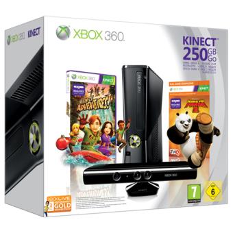 CONSOLE XBOX 360 250GB + KINECT GRÁTIS 1 JOGO