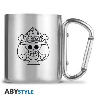 Caneca com Mosquetão One Piece: Ace & Skull - ABYstyle - 1