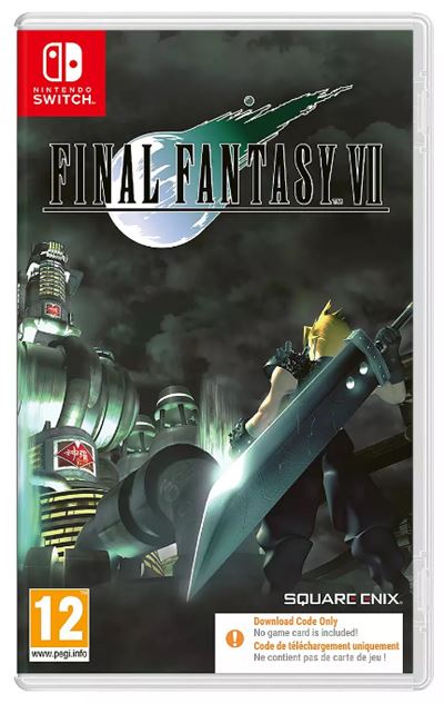 Final Fantasy VII - (Código de descarga digital) - Nintendo Switch
