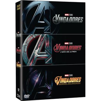 Pack Os Vingadores - 3 DVD