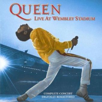 Queen - Live At Wembley - Framed Album Cover