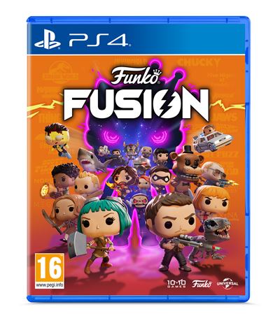 10 Games Ps4 Funko Fusion Colorido