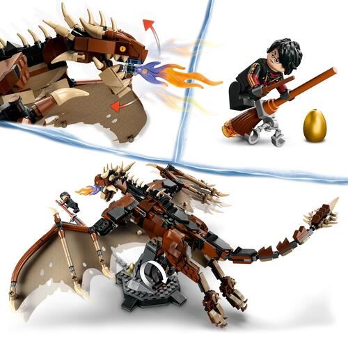 LEGO 76406 O Dragão Húngaro de Cauda de Chifre - LEGO Harry Potter - B  Condição Nova.