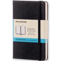 Caderno Pontilhado Moleskine Bolso Preto