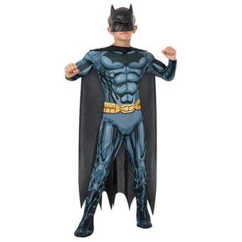 Disfarce Batman Musculoso DLX (Tamanho L 8 a 10 anos)