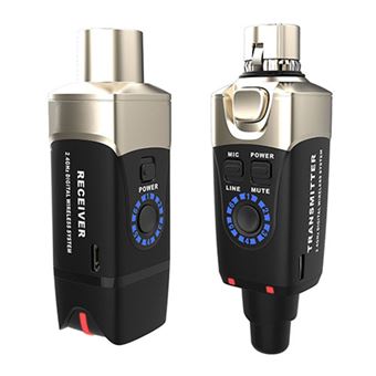 Sistema Wireless para Microfone U3 Black