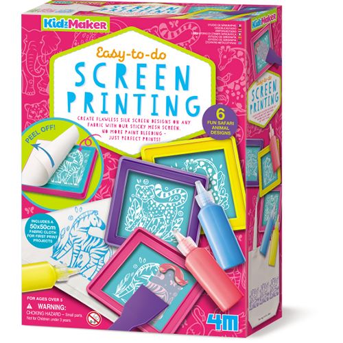 Tela de Malha KidzMaker - Easy-To-Do Screen Printing - 4M | Sig Toys