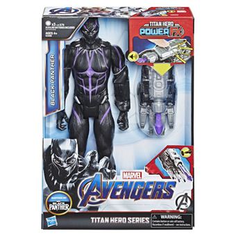 Figura Avengers Titan Hero FX Black Panther 30cm - Hasbro