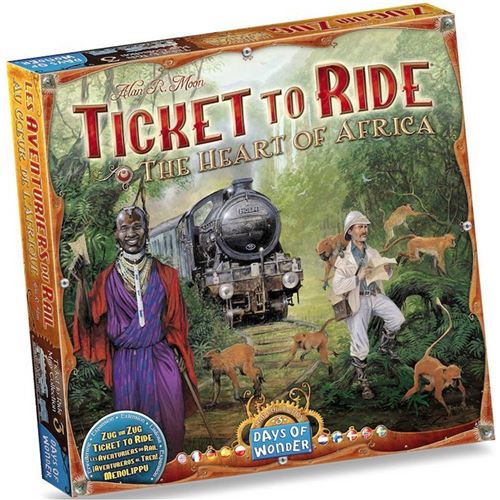 Ticket to Ride - The Heart of Africa - Expansão