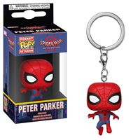 Funko Pop! Porta-Chaves Spider-Man into the Spiderverse: Peter Parker