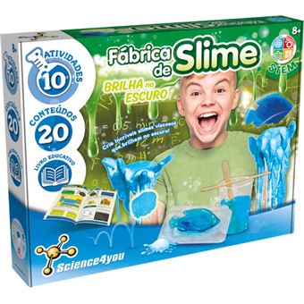Fábrica de Slime Brilha no Escuro - Science4you