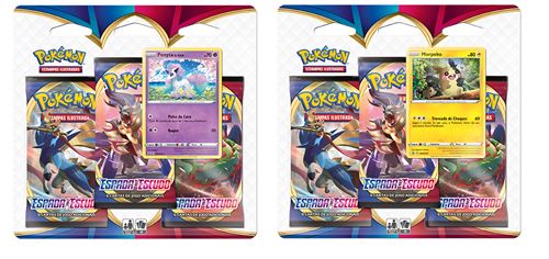 Pokémon Sword & Shield 12.5 - Blister 3 Boosters - Jogos de Cartas - Compra  na