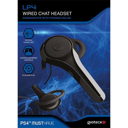 Gioteck LP-4 Wired Chat Headset PS4