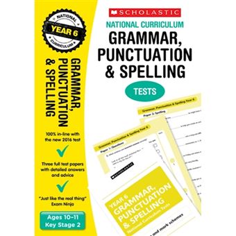 Grammar, punctuation and spelling t