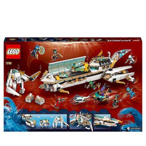 LEGO NINJAGO 71756 Hydro Bounty - Fnac Outlet - Embalagem