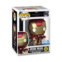 Funko Pop! Figura de Vinyl com Cabeça Oscilante Marvel Infinity Saga: Iron Man Beams - Glows in the Dark - 1555
