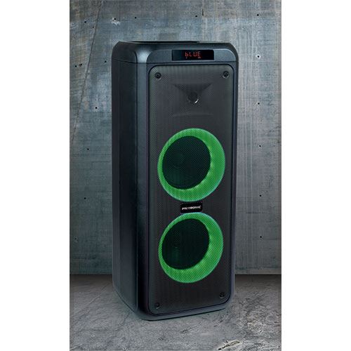 Metronic 477092 Sound Tower – Colonna Bluetooth 2x120W Con Radio FM, Telecomando E Ingresso USB/Aux Per Audio Potente