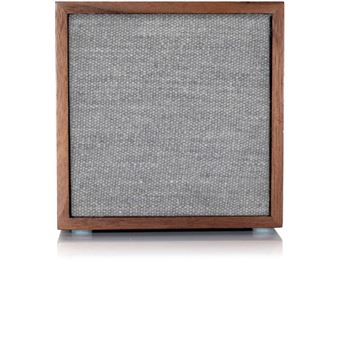 Tivoli Audio CUBE Coluna Estéreo portátil Cinzento, Nogueira