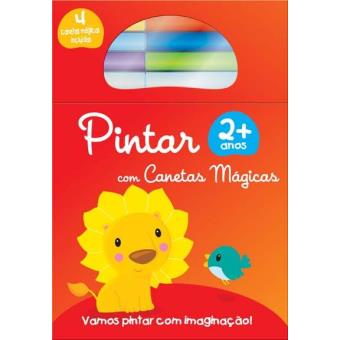 Pintar com Canetas Mágicas - Leão +2