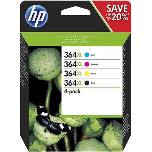 HP Pack 4 Tinteiros 364 XL