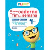 Plim! O Meu Caderno de Fim de Semana - Português e Matemática 4º Ano