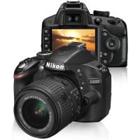 Máquina Fotográfica Reflex (DSLR) Nikon D3200 + AF-S DX 18-55mm f/3.5-5.6G VR II