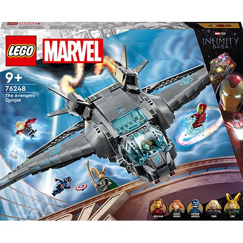 LEGO Marvel O Quinjet dos Vingadores 76248