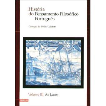 História do Pensamento Filosófico Português Vol 3