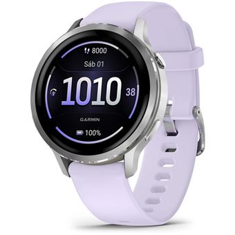Smartwatch Garmin Venu 4 - 41mm - Prateado | Azul-Lavanda - 1