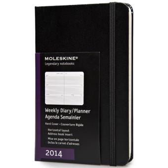 Moleskine: Agenda Semanal Horizontal Bolso 2014