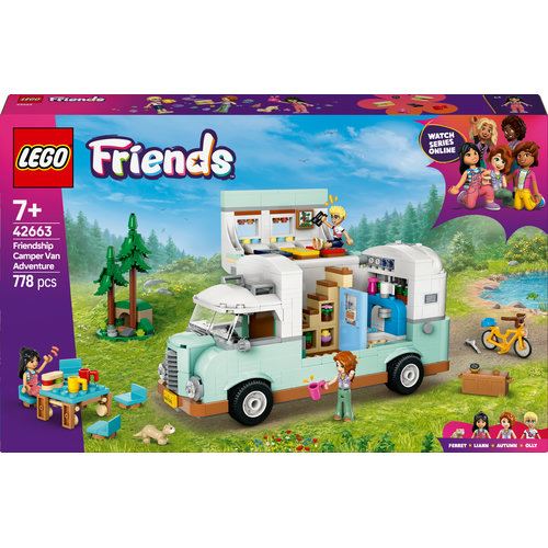 LEGO Friends 42663 - Aventura na Autocaravana da Amizade