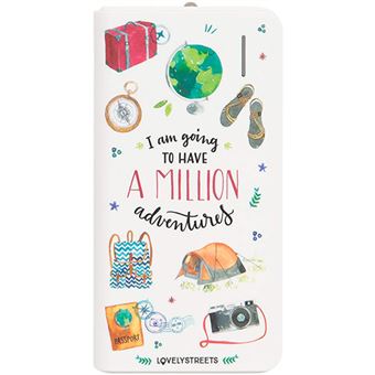 Power Bank Lovely Streets Adventures - 4000mAh