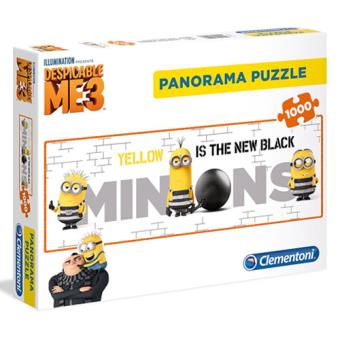 Puzzle Minions Panorama - 1000 Peças - Clementoni