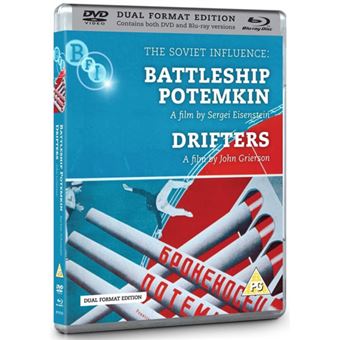 Battleship Potemkin + Drifters - Blu-ray + DVD Importação