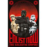 Mini Poster Star Wars Rogue One Enlist Now