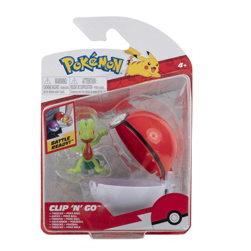 Juguete Pokémon Clip N´ Go Coleccionable + Pokebola Febo - FEBO