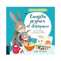 Conejita prepara desayuno-cocina co
