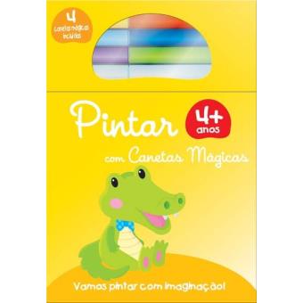 Pintar com Canetas Mágicas - Crocodilo +4