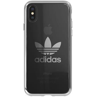 Capa Adidas Seethrough para iPhone X - Cinzento