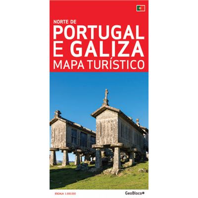 Norte de Portugal e Galiza - Mapa Turístico - Cartonado - José Mendes  Júnior - Compra Livros na