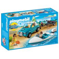 Playmobil Family Fun 6864 Pick-up com Barco