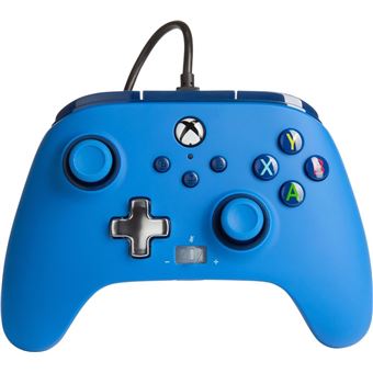 Comando Xbox PowerA com fios Enhanced - Azul - 1