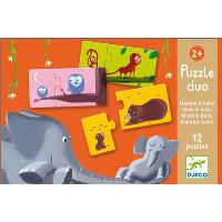 Puzzle Duo - Mamãs e Bebés