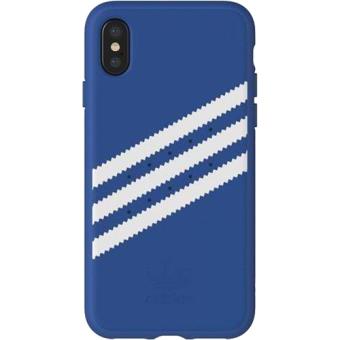 Capa Adidas Gazelle para iPhone X - Azul