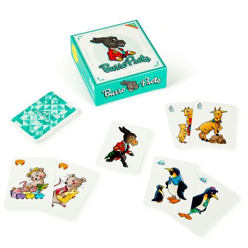 Burro Preto - Majora - Jogos de Cartas - Compra na