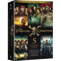 Piratas das Caraíbas Pack 5 Filmes (5DVD)