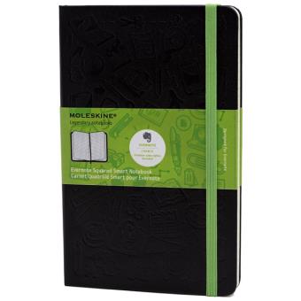 Moleskine: Caderno Evernote Smart Quadriculado Grande