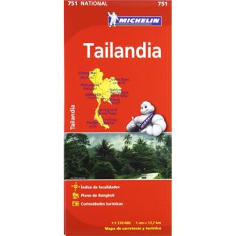 Mapa Michelin National 751 - Tailância